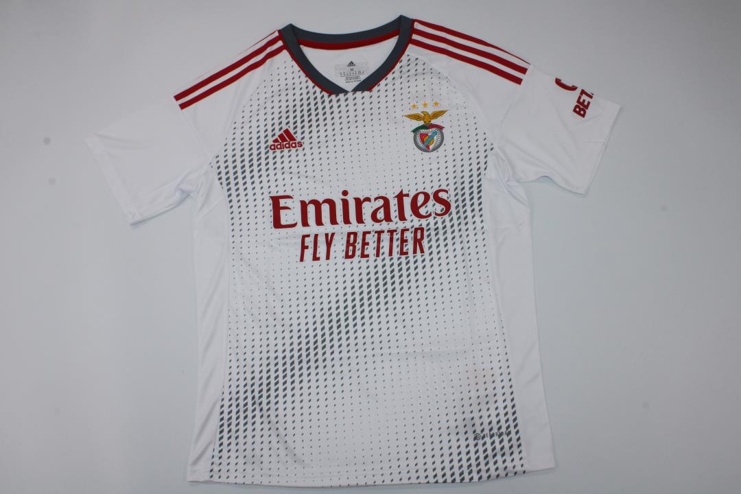 AAA Quality Benfica 22/23 Third White Soccer Jersey